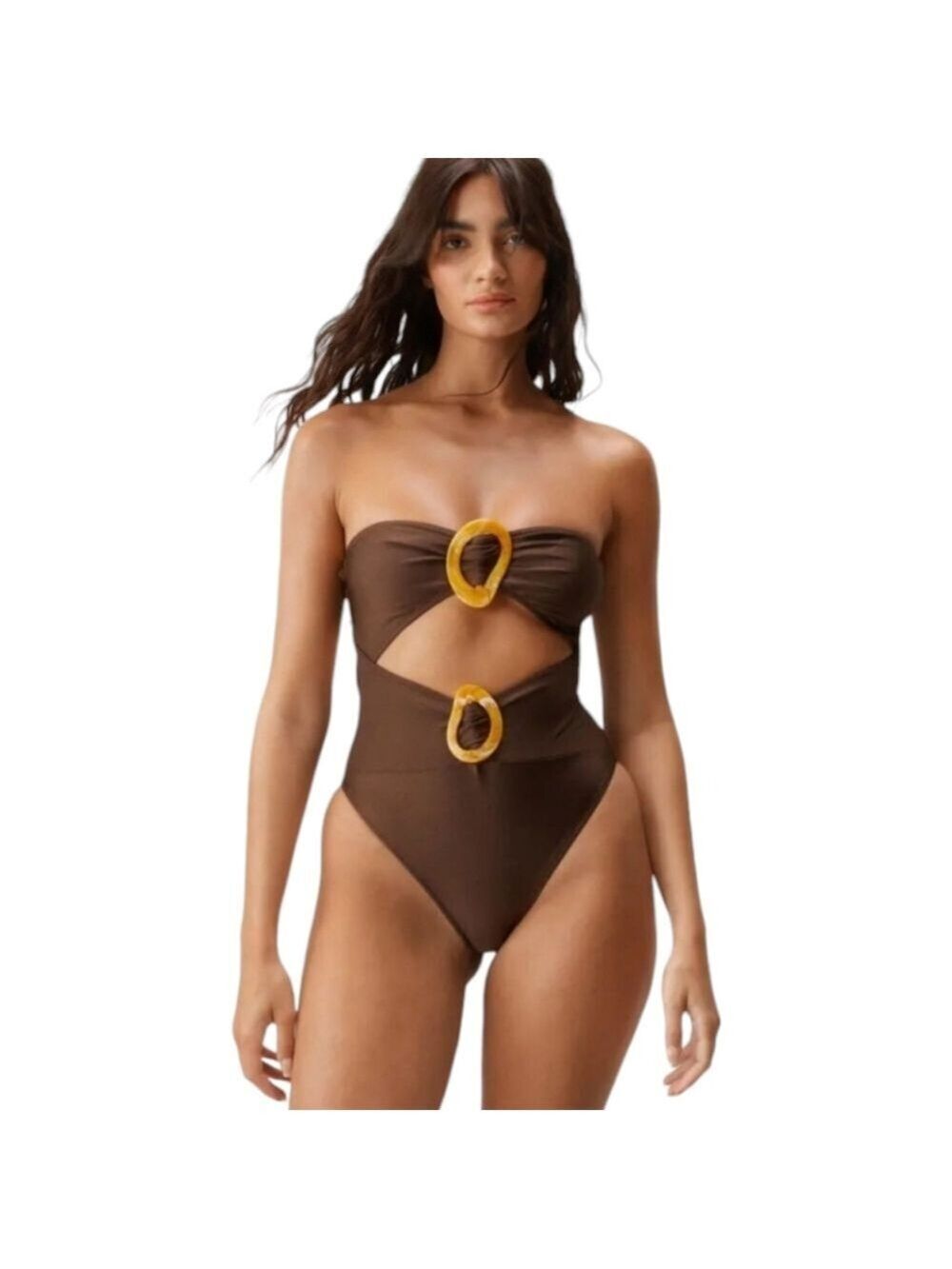 Nasty Gal Cut Out Bathing Suit
